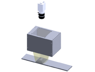 Coaxial Illumination Uniform High Power Series